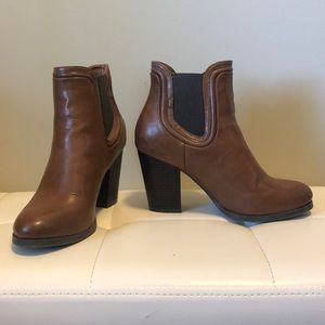 Call It Spring brown ankle boots size 6